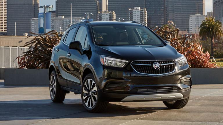 2022 Buick Encore in black.
